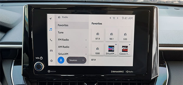 2023 Corolla Cross Hybrid Interior