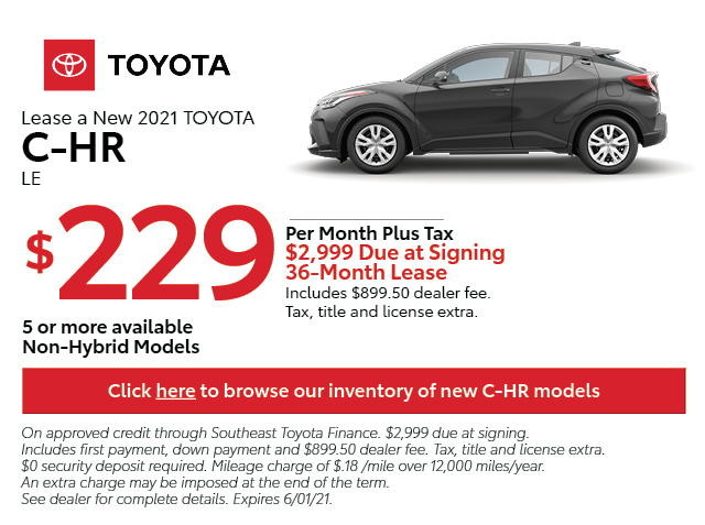 Toyota Lease Specials | Seminole Toyota